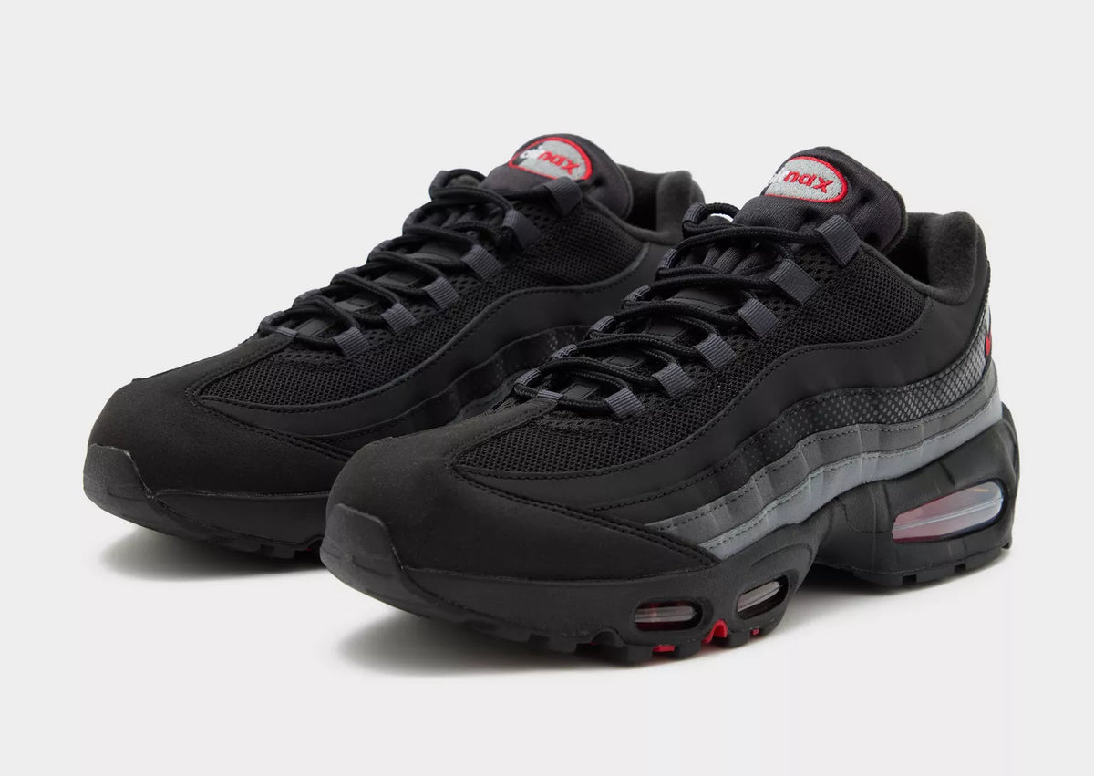 Nike Air Max 95s Red and Black