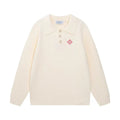 Casablanca column stitch Polo shirt