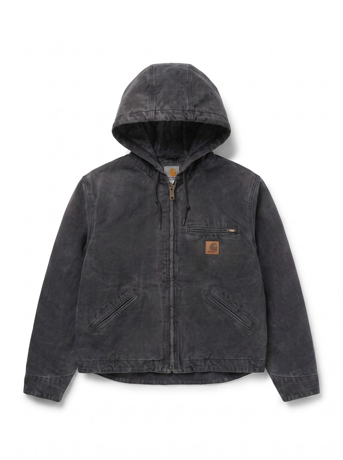 Carhartt Active Jacket / Hooded  Jacket Washed Black